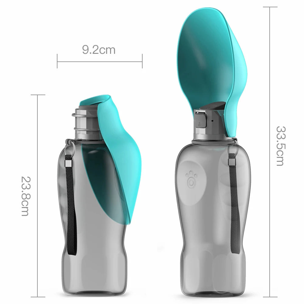 Golden Snout portable dog water bottle leak-proof lock button for travel