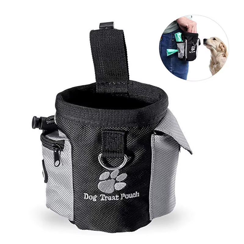Golden Snout Walk Pouch — dog treat waist bag with poop bag dispenser