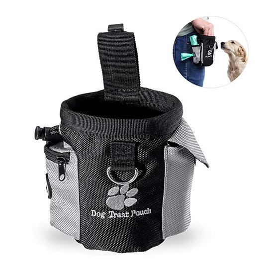 Golden Snout Walk Pouch — dog treat waist bag with poop bag dispenser